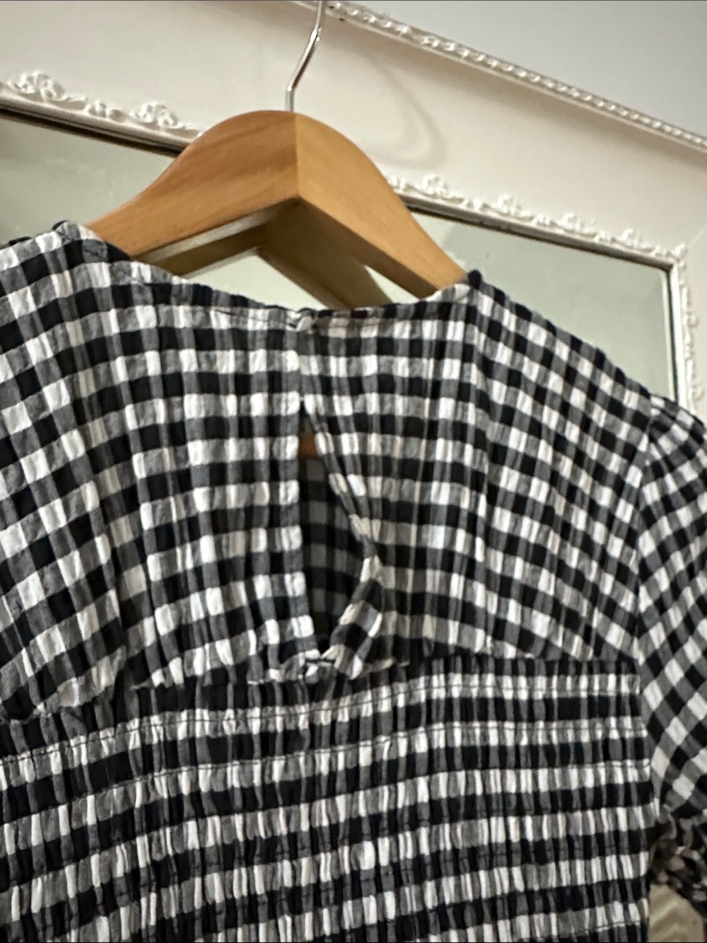 Maeve by Anthropologie Puff Sleeve Gingham mini dress - Picture 10 of 10